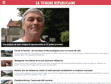 Tablet Screenshot of latribunerepublicaine.fr